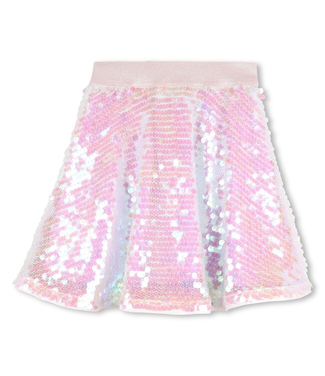 Billieblush Pailletten Rokje Lichtroze