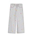 Billieblush Jeans Grijs wide leg met gekleurde hartjes