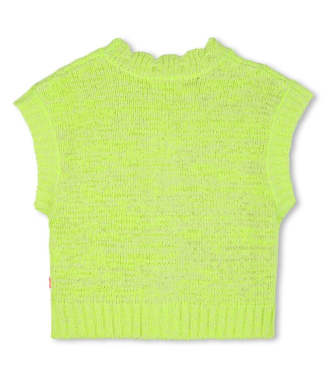 Billieblush Gilet Neon Geel