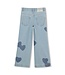Billieblush Jeans Wide Leg met hartjes