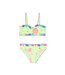 Billieblush Bikini Neon Geel met schelpjes en hartjes