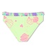 Billieblush Bikini Neon Geel met schelpjes en hartjes