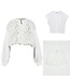 Twinset 3 delige set Off White