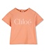 Chloe Baby T-Shirt abrikoos