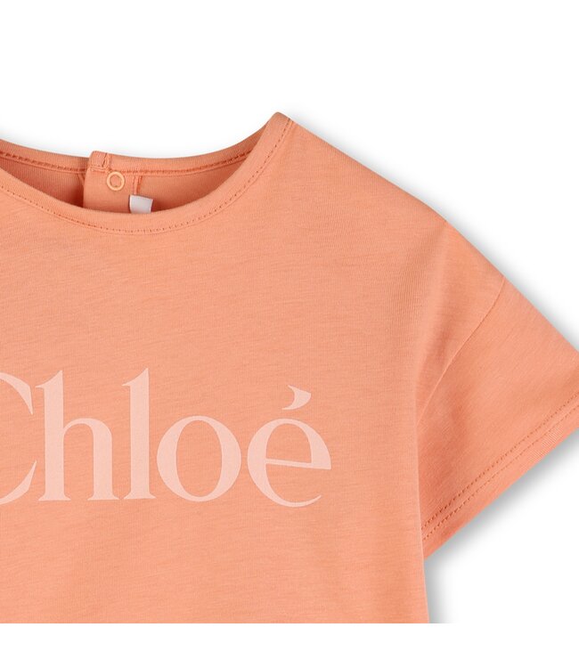 Chloe Baby T-Shirt abrikoos