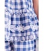 Tartine et Chocolat 2 delige set Top + Short blauw/wit
