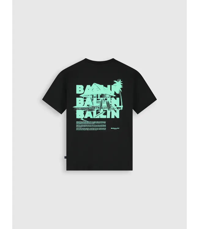 Ballin Junior Surfers Paradise House T-Shirt Black