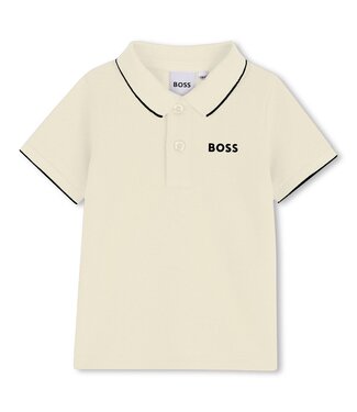 Boss Baby Polo korte mouwen sand J52713