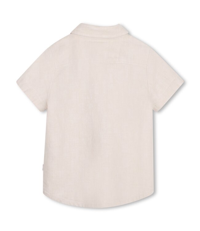 Boss Baby linnen overhemd korte mouwen J52843