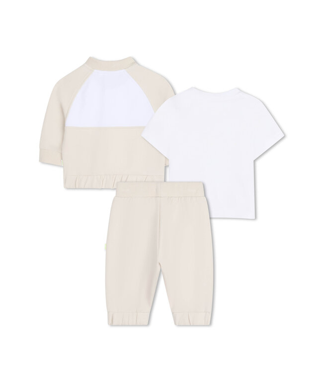 Boss Baby Giftbox 3 delige set beige/wit