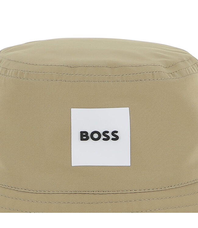Boss Baby Hoedje reversible beige/wit