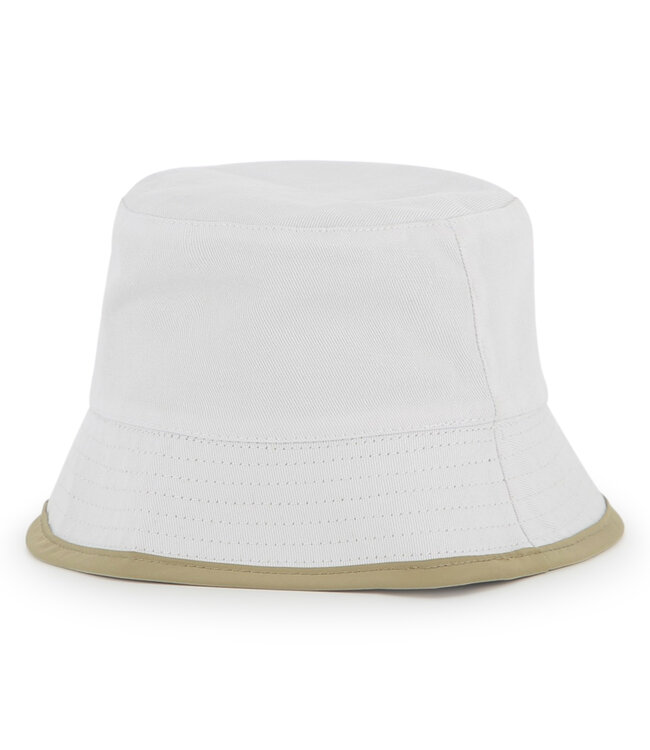 Boss Baby Hoedje reversible beige/wit