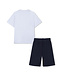 Boss 2 delige set T-Shirt + Korte Broek lichtblauw/donkerblauw J53007