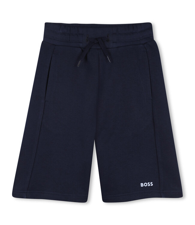 Boss 2 delige set T-Shirt + Korte Broek lichtblauw/donkerblauw J53007