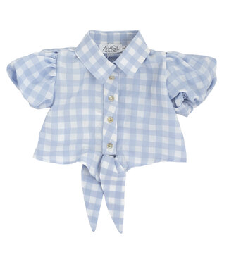 Magil CAMICIA CON NODO IN VICHY