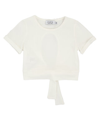 Magil T-SHIRT CON NODO DIETRO