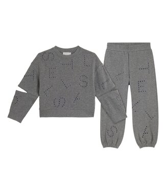 Stella Mccartney Joggingpak Grijs met gaatjes Stella McCartney