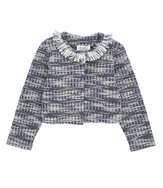 Magil GIACCHINA FELPINA CHANEL CON FRANGIA