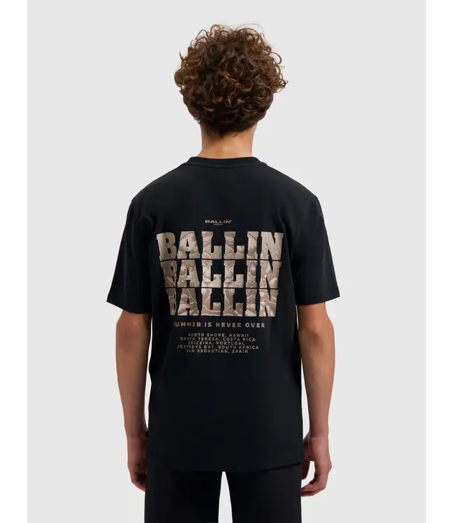 Ballin Junior Summer Is Never Over T-Shirt Black