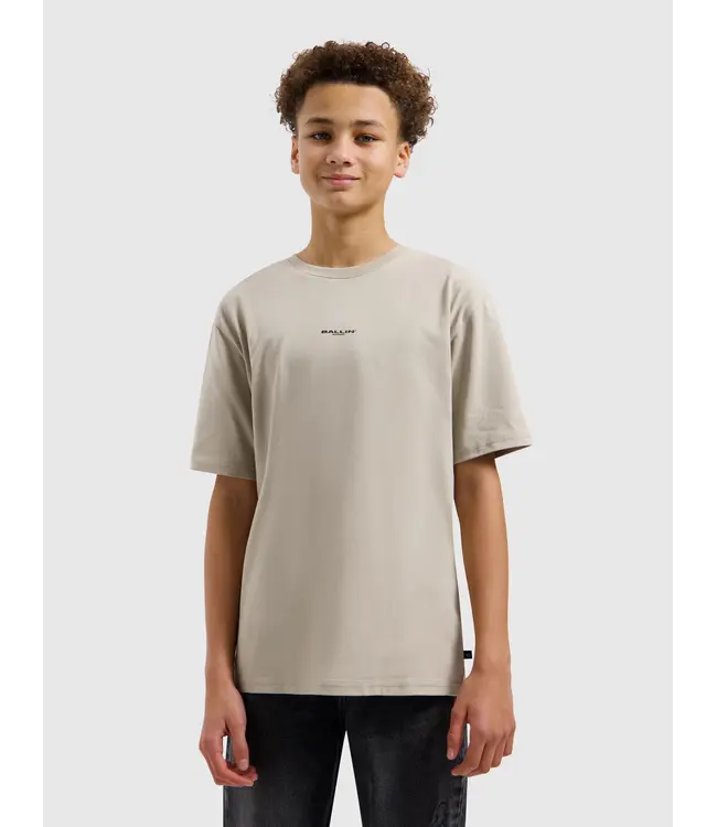 Ballin Junior Abstract Sea Creatures T-Shirt Taupe