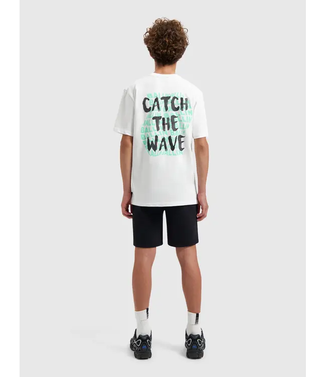 Ballin Junior Catch The Wave T-Shirt White