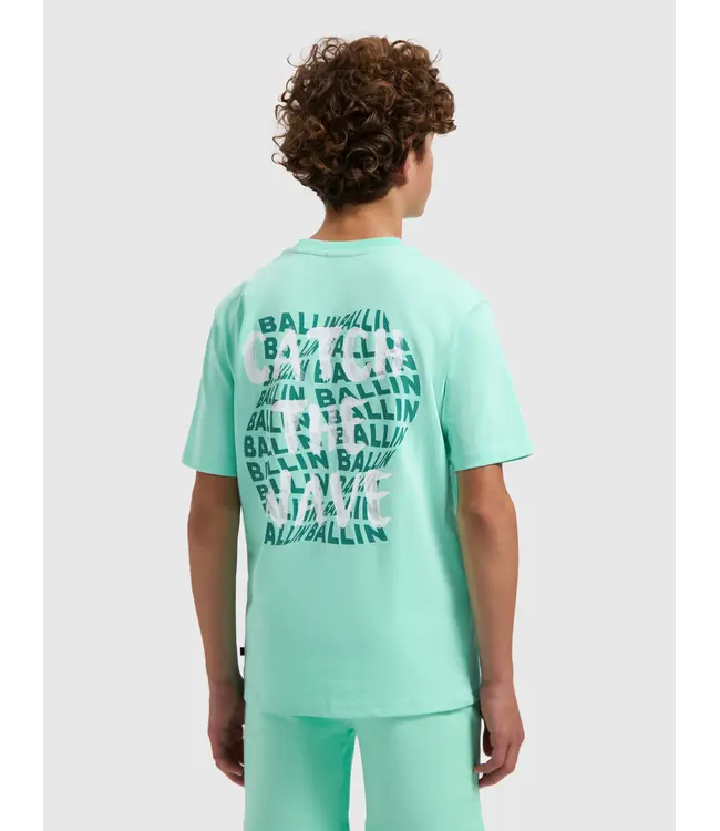 Ballin Junior Catch The Wave T-Shirt Mint