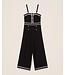 Twinset Jumpsuit zwart/wit