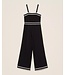 Twinset Jumpsuit zwart/wit