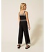 Twinset Jumpsuit zwart/wit
