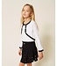Twinset Knitted Set Bicolor Off White/Black