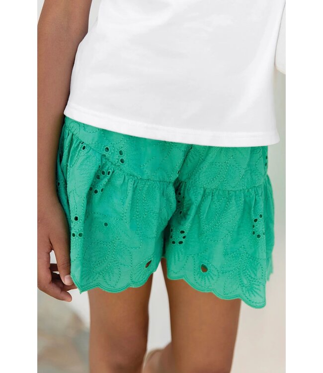 Tartine et Chocolat Short Broderie Groen