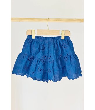 Tartine et Chocolat Short Broderie Blauw
