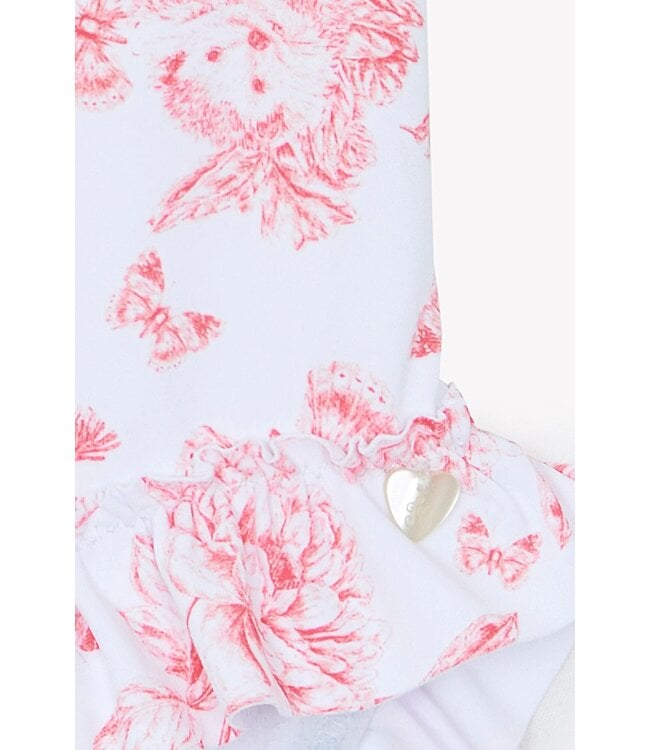 Tartine et Chocolat Badpak Roze/Rood print