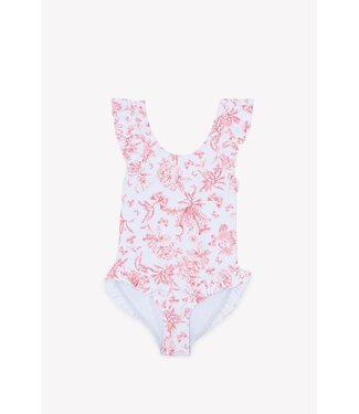 Tartine et Chocolat Badpak Roze/Rood print