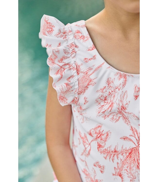 Tartine et Chocolat Badpak Roze/Rood print