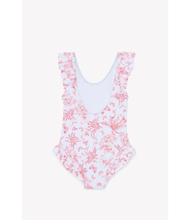 Tartine et Chocolat Badpak Roze/Rood print