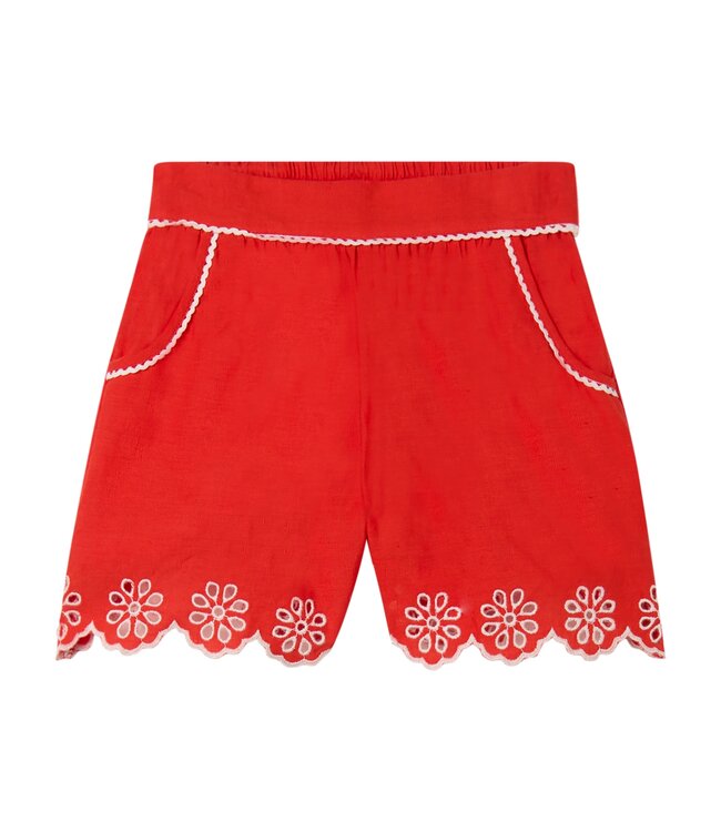 Stella Mccartney 2 Delige Set Rood met broderie