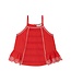 Stella Mccartney 2 Delige Set Rood met broderie