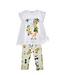 Monnalisa 2 Delige Set Maxi T-Shirt + Legging Tinkerbell