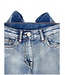 Monnalisa Jeans Wide Leg met strik
