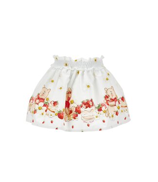 Monnalisa Baby Rokje Wit met Tule Winnie the Pooh