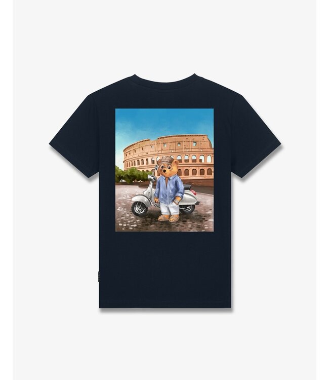 Honeygang T-SHIRT HONEYGANG BACKPRINT CLXXI NAVY BLUE