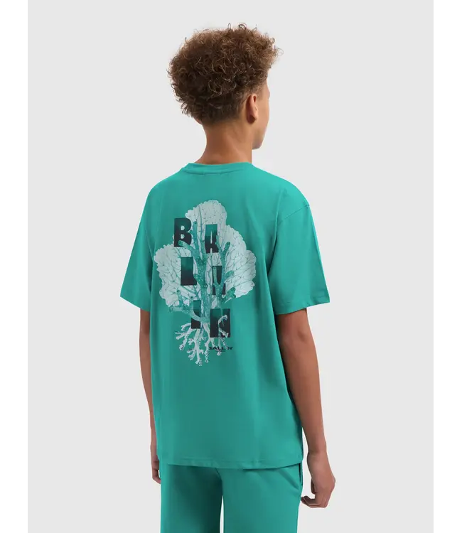Ballin Junior Lost In Coral T-Shirt Green