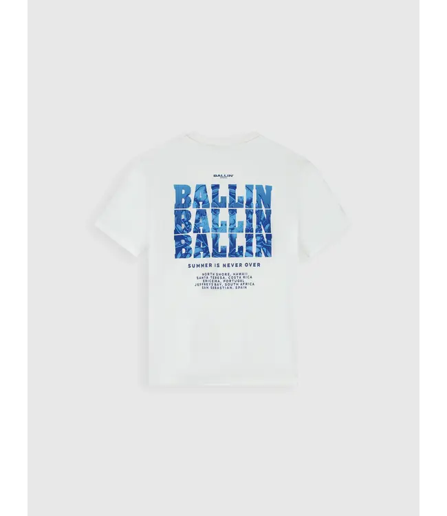 Ballin Junior Summer Is Never Is Never Over White