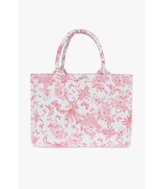 Tartine et Chocolat Canvas Tas Roze/Rood print