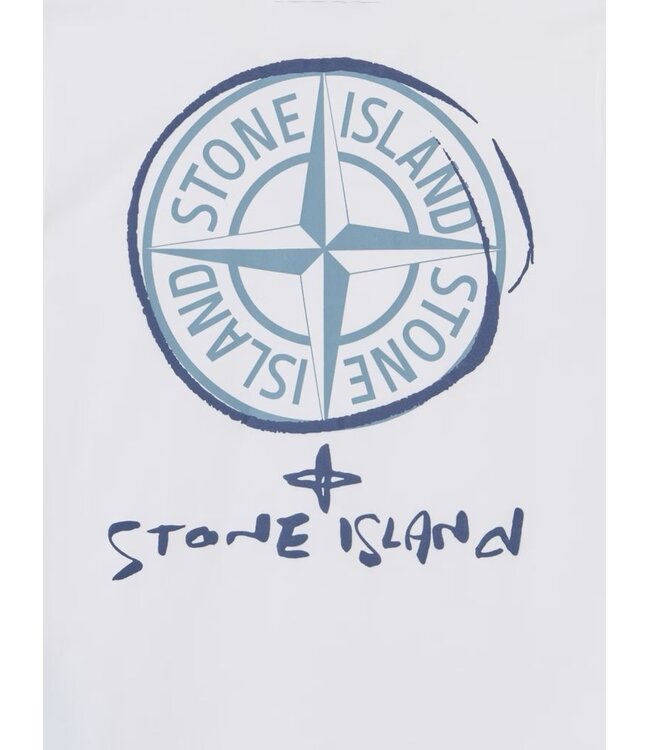 Stone Island SS T-SHIRT L1S16 2100009 S0377 WHITE
