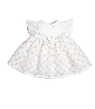 First FIRST®Couture WIT/BEIGE JURK