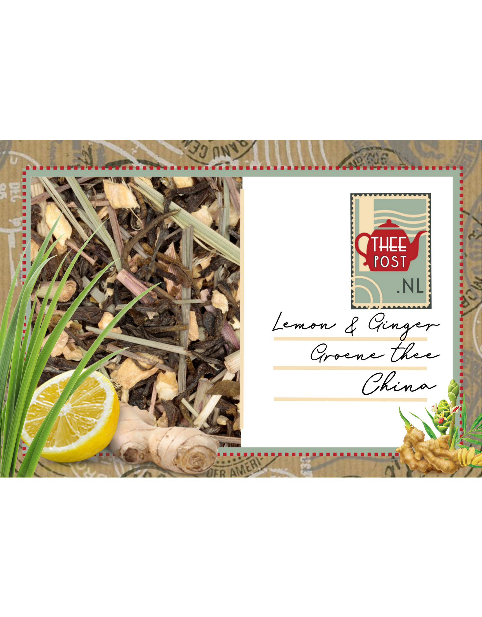 Lemon & Ginger, Groene thee