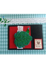 Broche Monstera
