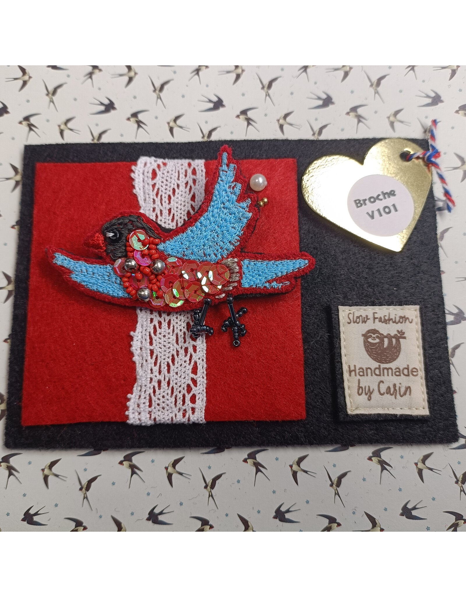 Broche  Birdy Skyhigh  (V101)